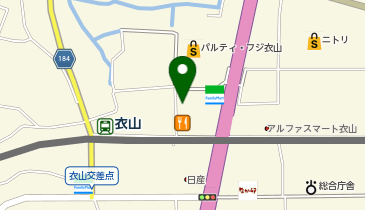 やきやき鉄板 お好み焼き きんぎょ パルティ・フジ衣山店の地図画像