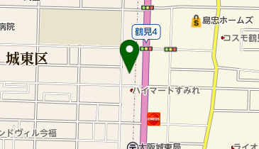 うえだ整骨院の地図画像