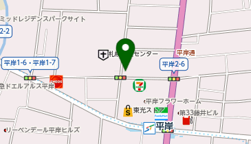 スズラン薬局平岸店の地図画像