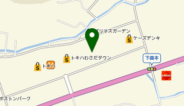 グリルガーデン トキハわさだタウン店の地図画像