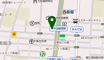 KOHYO(コーヨー) 堀江店鮮度館の地図画像