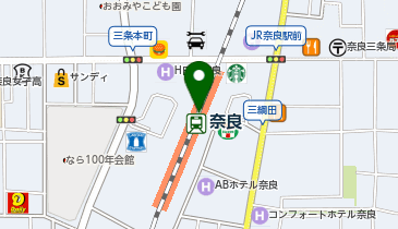 VIERRA奈良(ビエラ奈良)の地図画像