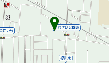 あじさい公園の地図画像