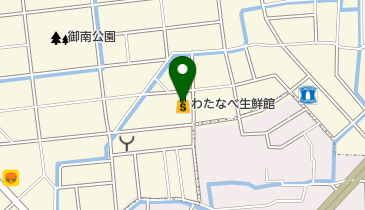 わたなべ生鮮館 下中野店の地図画像