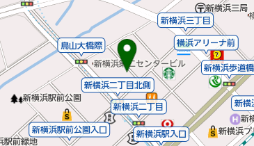 湘南国際アカデミー 新横浜校の地図画像