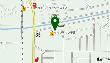 ココカラファイン 早岐店の地図画像