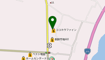 ココカラファイン 安岐店の地図画像