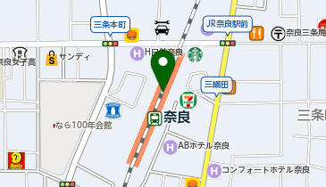 奈良みやこ路 ビエラ奈良店の地図画像