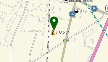 デリシア 飯山店の地図画像