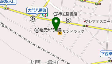 デリシア 塩尻店の地図画像