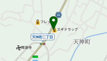 スギドラッグ 天神店の地図画像