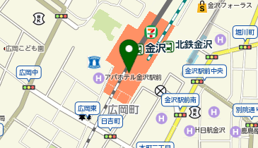 ル ミュゼドゥアッシュ 金沢百番街店の地図画像