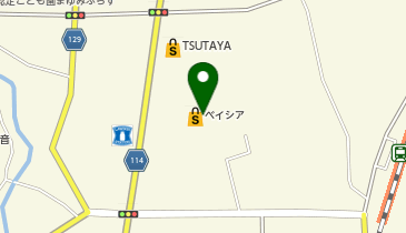 不二家 安達ベイシア店の地図画像