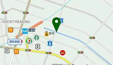 猫実川の地図画像