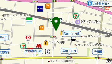 メガネのアド・アドコンタクト 府中店の地図画像