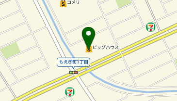 不二家 ビッグハウス明徳店の地図画像