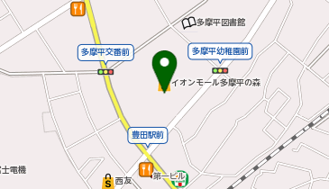 AEONSTYLE(イオンスタイル) 多摩平の森店の地図画像