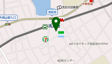 くすりセイジョー 洗足池店の地図画像