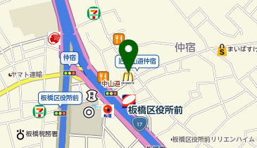 くすりセイジョー 仲宿店の地図画像