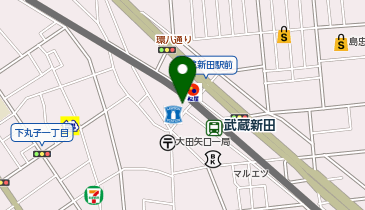 くすりセイジョー 武蔵新田店の地図画像