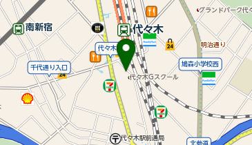 セイジョー JR代々木駅前店の地図画像