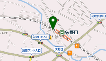 ヘルスケアセイジョー 矢野口店の地図画像