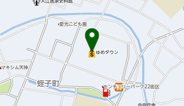 ゆめタウン中津の地図画像