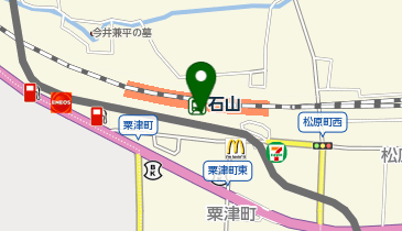 ステーション薬局 石山店の地図画像
