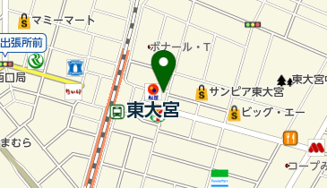 あさひ調剤薬局 東大宮店の地図画像