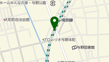 三宝亭 与野本町店の地図画像