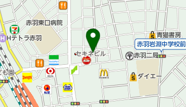 はなまる薬局 赤羽店の地図画像