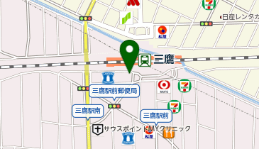 メッセ三鷹本館の地図画像