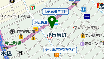 串屋横丁 小伝馬町店の地図画像