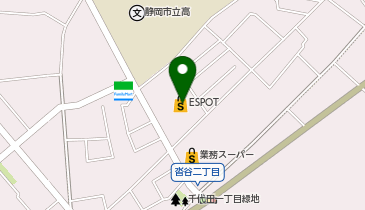 ESPOT(エスポット) バラエティー 静岡千代田店の地図画像