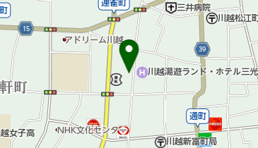 神戸旅靴屋 川越店の地図画像