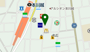 フジクラかばん店の地図画像
