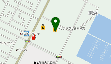 ヴァインドラッグ マリンプラザあがり浜店の地図画像