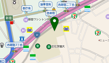 VIE DE FRANCE(ヴィ・ド・フランス)西新宿店の地図画像