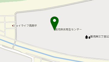 新河岸水再生センターの地図画像