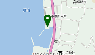 小浜港の地図画像