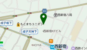 Selfeel Shinjuku(セルフィール シンジュク)の地図画像