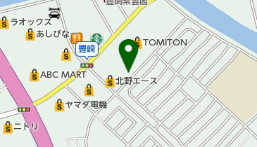 リウボウ豊崎マイキッチンの地図画像