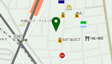 ジェイエステティック川越店の地図画像