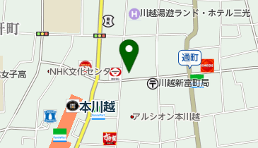 香の店 はまなかの地図画像