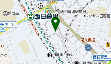 mineart(ミネアート)西日暮里店の地図画像