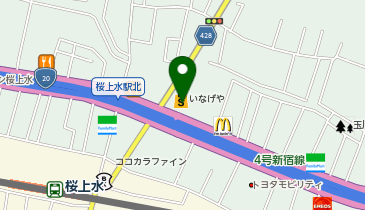 プラスワン桜上水店の地図画像