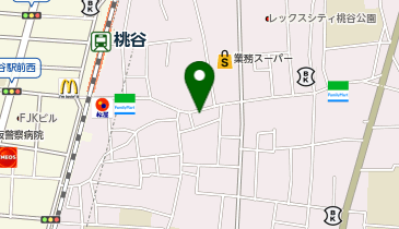 プラスワン 桃谷駅前商店街店の地図画像