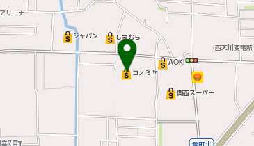 プラスワン コノミヤ高槻西冠店の地図画像