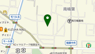 プラスワン くずは店の地図画像