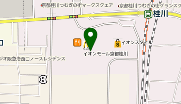 島村楽器 イオンモール京都桂川店の地図画像